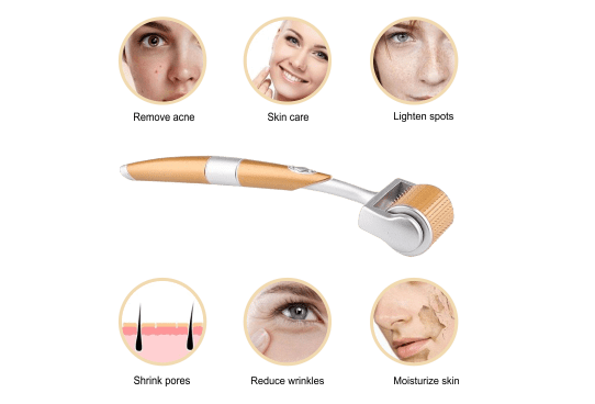 DXRoller Rodillo dérmico de titanio