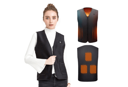Chaleco calefactable WinterSecret Pro: mantente cálido y cómodo en invierno WinterSecret Pro Chaleco calefactable