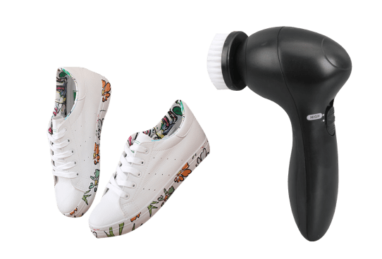 CleanX Máquina limpiadora de zapatos