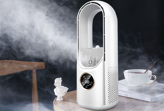 LeaflessCool Air Enfriador de Aire de Escritorio.