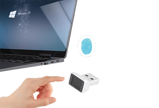 NanoSecure Escáner de Seguridad con Huella Digital