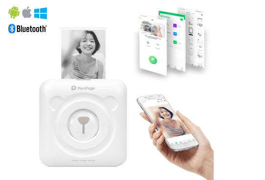 PrintX Pro Impresora de smartphone con Bluetooth.