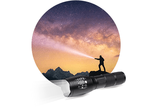 TacticalX Flashlight Linterna táctica