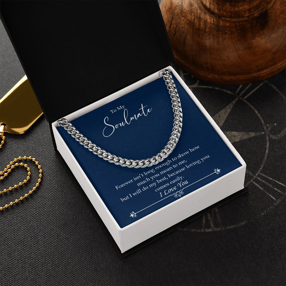 Luxury Cuban Link For Men El collar cubano para hombres.